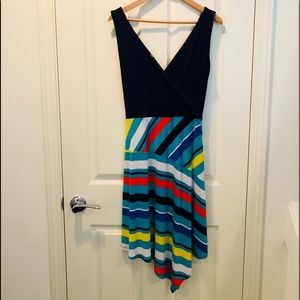 ModCloth Gilli handkerchief hem dress.